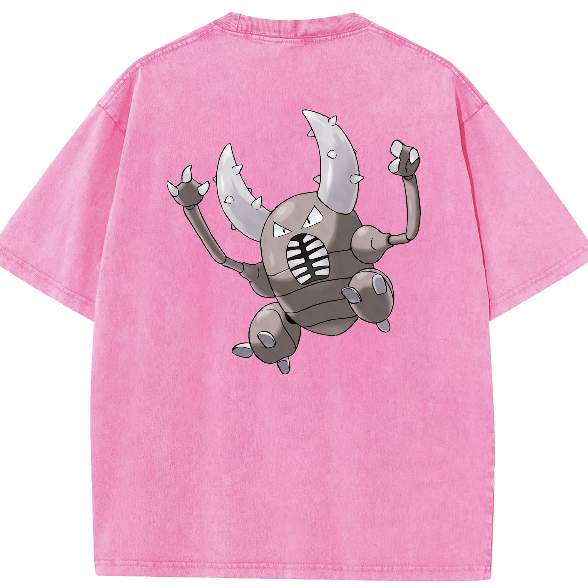 （画像用） ポケットモンスター Pokémon 綿100% ヴィンテージ風 半袖Tシャツ（背面プリント）